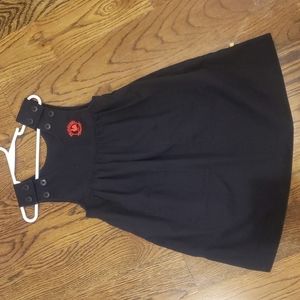 Primrose School Uniform Gathered Skirt Jumper Navy Blue